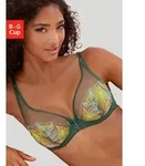 B&uuml;gel-BH LASCANA "Gabriella", Damen, Gr. 85, Cup B, bunt (gr&uuml;n, multicolor),