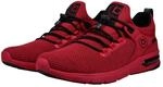 Slip-On Sneaker BUGATTI, Herren, Gr. 41, rot, Textil, Schuhe, Freizeit-Sneaker,