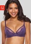LASCANA B&uuml;gel-BH "Flora" mit feiner Spitze und edlem Glitzeraccessoire, sexy Dessous