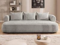 Home affaire Big-Sofa "LUSSAC 4-Sitzer Design-Sofa mit Zierkissen, Ma&szlig;e B/T/H: