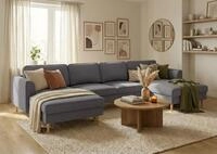 Home affaire "Booster, whlw. mit Schlaffunktion & Bettkasten, Fu&szlig; Buche...