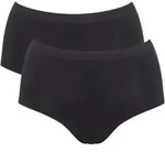 High-Waist-Slip SLOGGI "GO Sense", Damen, Gr. XXL, schwarz, Single Jersey,
