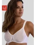 Minimizer-BH NUANCE BY LASCANA, Damen, Gr. 90, Cup E, wei&szlig;, Microtouch,