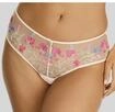 LASCANA Stringpanty "Maria" mit bunten Blumen aus Stickereispitze