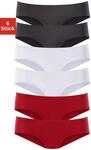 Vivance active Hipster 6er-Pack, aus weicher Microfaser