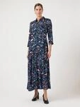 Y.A.S Hemdblusenkleid "YASSAVANNA LONG SHIRT DRESS" Sommerkleid, mit 3/4 &Auml;rmel