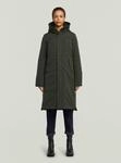 Parka G-STAR "Vodan 2.0 Long Jacke", Damen, Gr. XXS, asfalt, Obermaterial: 54%