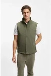 Funktionsweste BOSS GREEN, Herren, Gr. M, schwarz beige257, Web, Obermaterial:...