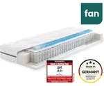 fan Taschenfederkernmatratze "Solina Top T, 90x200 & mehr, 7 Zonen Wendematratze in 2