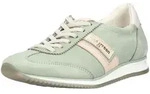 Sneaker PAUL GREEN "Paul Green Sneaker Nubukleder", Damen, Gr. 36, gr&uuml;n,...