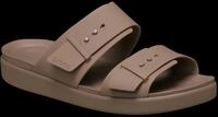Crocs Pantolette "Brooklyn Buckle Low" Sommerschuh, Strandschuh, Hausschuh mit