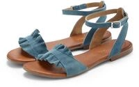 LASCANA Sandale "offener Schuh," Sandalette, Sommerschuh aus hochwertigem Leder...