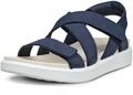 Ecco Sandale "SOFT SANDAL W CROSS STRAP" Riemchensandale, Sommerschuh mit praktischem