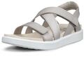 Ecco Sandale "SOFT SANDAL W CROSS STRAP" Sommerschuh, Riemchensandale mit