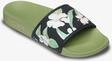 Badesandale ROXY "SLIPPY IV", Damen, Gr. 41, oil gr&uuml;n, Synthetik, Schuhe,
