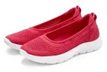 Sneaker Ballerinas LASCANA "Halbschuh, Slip-On-Sneaker", Damen, Gr. 42, pink,