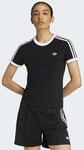 adidas Originals T-Shirt "3S TEE SLIM" sanft anliegende Passform, ohne Verschluss,