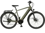 E-Bike PROPHETE "Entdecker 4.0" Gr. 54, grau (moosgrau, schwarz), Elektrofahrr&auml;der,