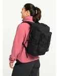 Rucksack JACK WOLFSKIN "BERKELEY", schwarz, Rucks&auml;cke, Web, Polyester, unifarben,