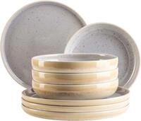 M&Auml;SER Tafelservice "CANDY, aus Steinzeug" Teller Set, Geschirr-Set, Service