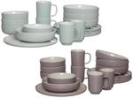 Ritzenhoff & Breker Geschirr-Set "XXL Kombiservice Jasper 32er Set mint-taupe"