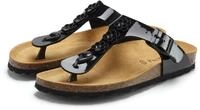 Zehentrenner LASCANA "Sandale, Pantolette, offener Schuh, Sommerschuh", Damen, Gr.