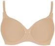T-Shirt-BH VIANIA "Spacer B&uuml;gel BH Carola", Damen, Gr. 95, Cup B, beige (nude),