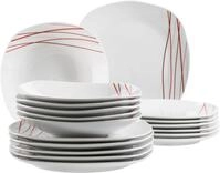 M&Auml;SER Teller-Set "SENCILLA, Geschirr Set, Porzellan" Teller Set