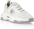 Sneaker PHILIPP PLEIN "Predator", Herren, Gr. 43, Normalschaft, 01, wei&szlig;, Schuhe