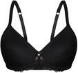 Schalen-BH SASSA "Schalen BH BEAUTIFUL CLASSIC", Damen, Gr. 95, Cup C, schwarz,