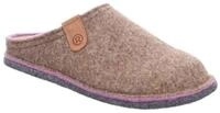 Pantoffel ROHDE "CALMYS N15", Damen, Gr. 36, braun (hellbraun, meliert), Filz,