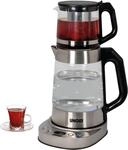 Unold Samowar "Selin" 1 l 1800 W Teekanne und Wasserkocher in einem Ger&auml;t