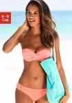 s.Oliver B&uuml;gel-Bandeau-Bikini mit Raffung