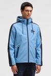 Softshelljacke CAMP DAVID, Herren, Gr. S, blau (electric sky), Softshell, Material:
