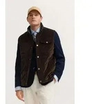 Cordweste BUGATTI "Regular Fit", Herren, Gr. 50, 90, braun, 97% Baumwolle, 3%
