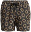 Boardshorts QUIKSILVER "Everyday Printed Volley 15", Herren, Gr. L, schwarz...