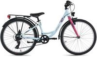 Dacapo Kinderfahrrad "24" Cindy Blau 7 G&auml;nge RH 32 cm - Ab 8 Jahre" 7 Gang