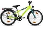Kinderfahrrad DACAPO "20" Bobby Gelb 1 Gang RH 27 cm mit Beleuchtung - Ab 6...