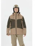 Skijacke WHISTLER "Kingland", Herren, Gr. S, braun (braun, braun), 100%...