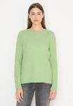 Strickpullover CECIL, Damen, Gr. L (42), bamboo gr&uuml;n melange, Web, 37% Baumwolle,