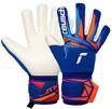 Torwarthandschuhe REUSCH "Attrakt Gold X NC Junior Profi", Kinder, Gr. 5, blau,