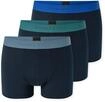 Boxershorts SCHIESSER "Boxershort 3PACK Shorts 3er Pack", Herren, Gr. L, bunt (blau,