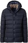 Steppjacke CASAMODA "CASAMODA Steppjacke mit Kapuze uni", Herren, Gr. M,...