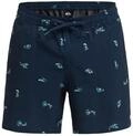 Boardshorts QUIKSILVER "Stretch Printed Volley 16", Herren, Gr. L, schwarz navy