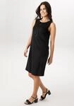 Aniston SELECTED Jerseykleid mit raffinierten Ausschnitt und Bindeb&auml;nder