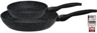 Elo Pfannen-Set "Granit Passion 2-teilig," Aluminium Set, je 1 Bratpfanne &Oslash; 20/28