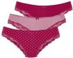 LASCANA Brasilslip 3er-Pack, aus elastischer Baumwolle mit zarter Spitze