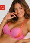 LASCANA Schalen-BH "Wanda" mit B&uuml;gel und mit seitlicher Stickerei Spitze, Dessous