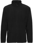 Strickfleece-Pullover NORTH BEND "Fleecejacke NBCocas", Herren, Gr. S, schwarz,
