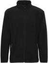Strickfleece-Pullover NORTH BEND "Fleecejacke NBCocas", Herren, Gr. S, schwarz,